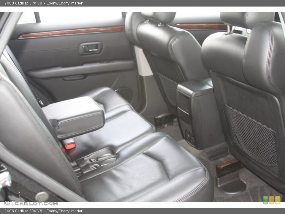 Ebony/Ebony Interior Photo for the 2008 Cadillac SRX V8 #56489640