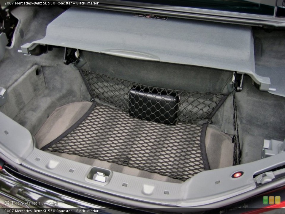 Black Interior Trunk for the 2007 Mercedes-Benz SL 550 Roadster #56490315