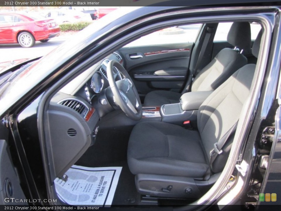 Black Interior Photo for the 2012 Chrysler 300  #56490599