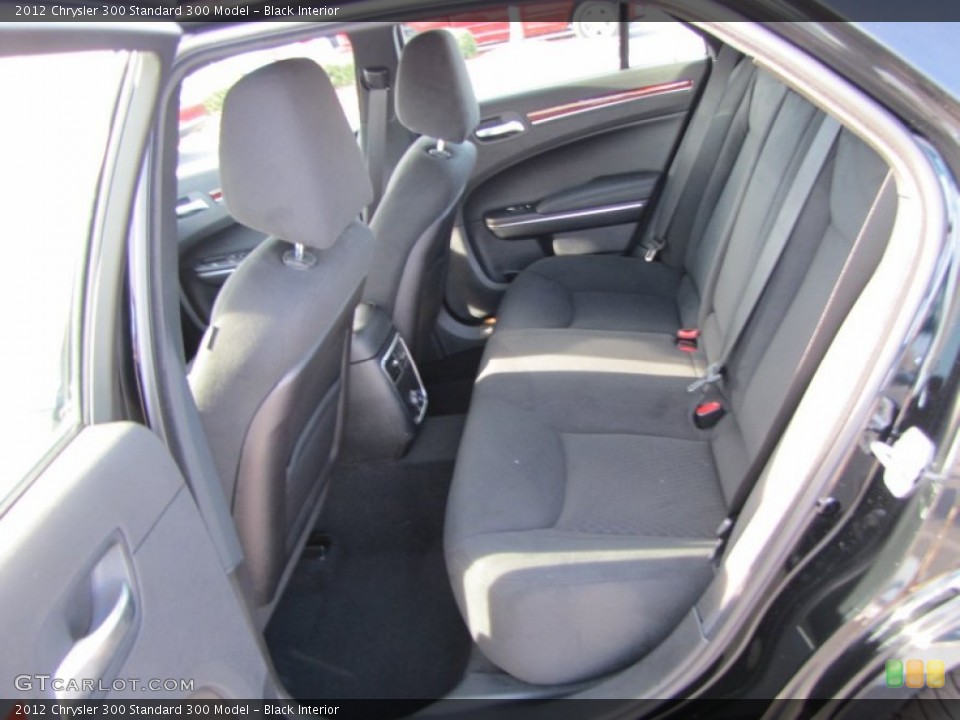 Black Interior Photo for the 2012 Chrysler 300  #56490606