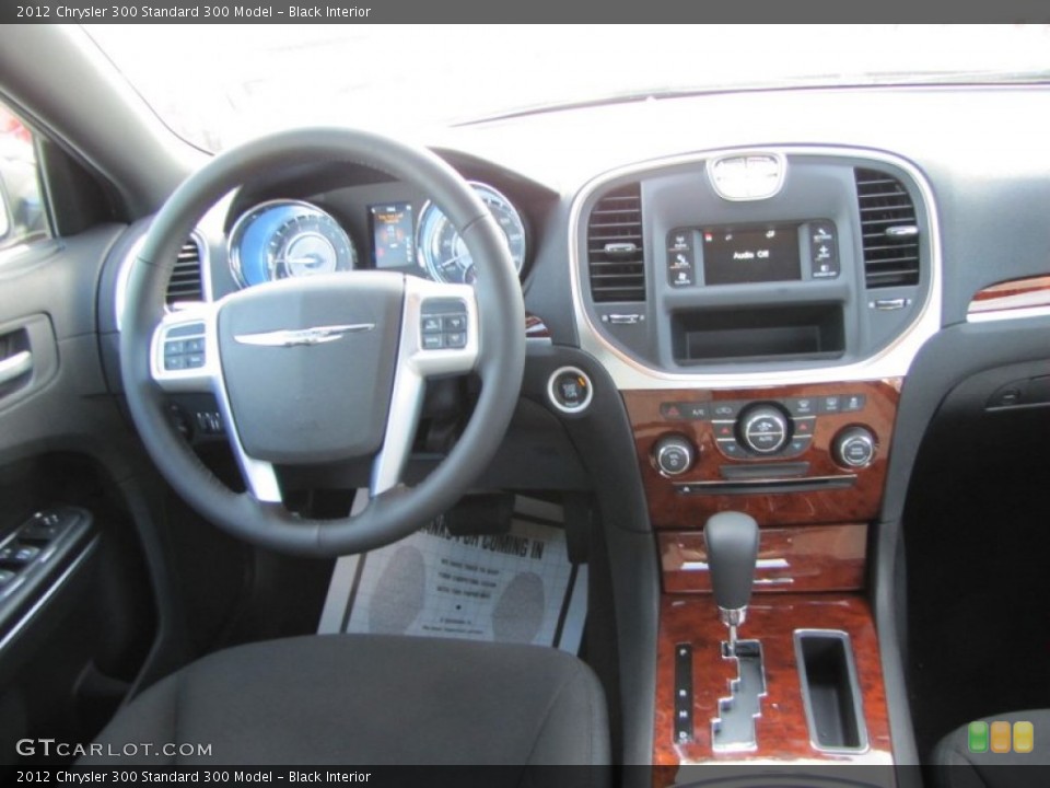 Black Interior Dashboard for the 2012 Chrysler 300  #56490624