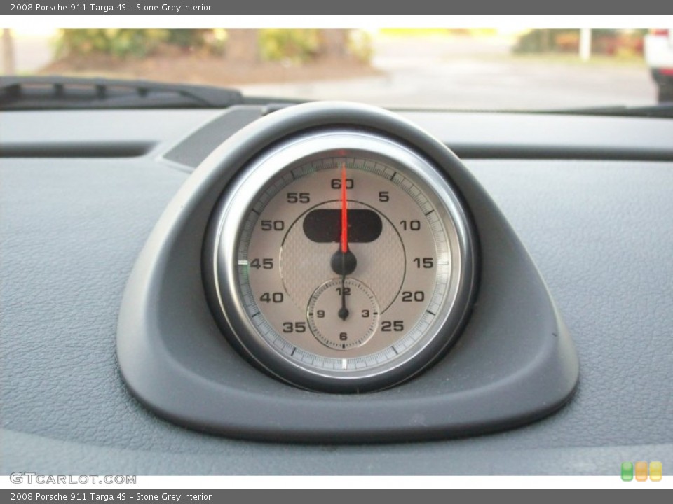 Stone Grey Interior Gauges for the 2008 Porsche 911 Targa 4S #56492397