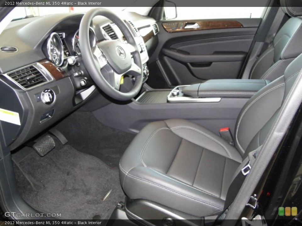 Black Interior Photo for the 2012 Mercedes-Benz ML 350 4Matic #56495838