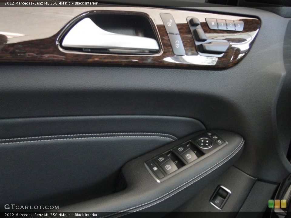 Black Interior Controls for the 2012 Mercedes-Benz ML 350 4Matic #56495865