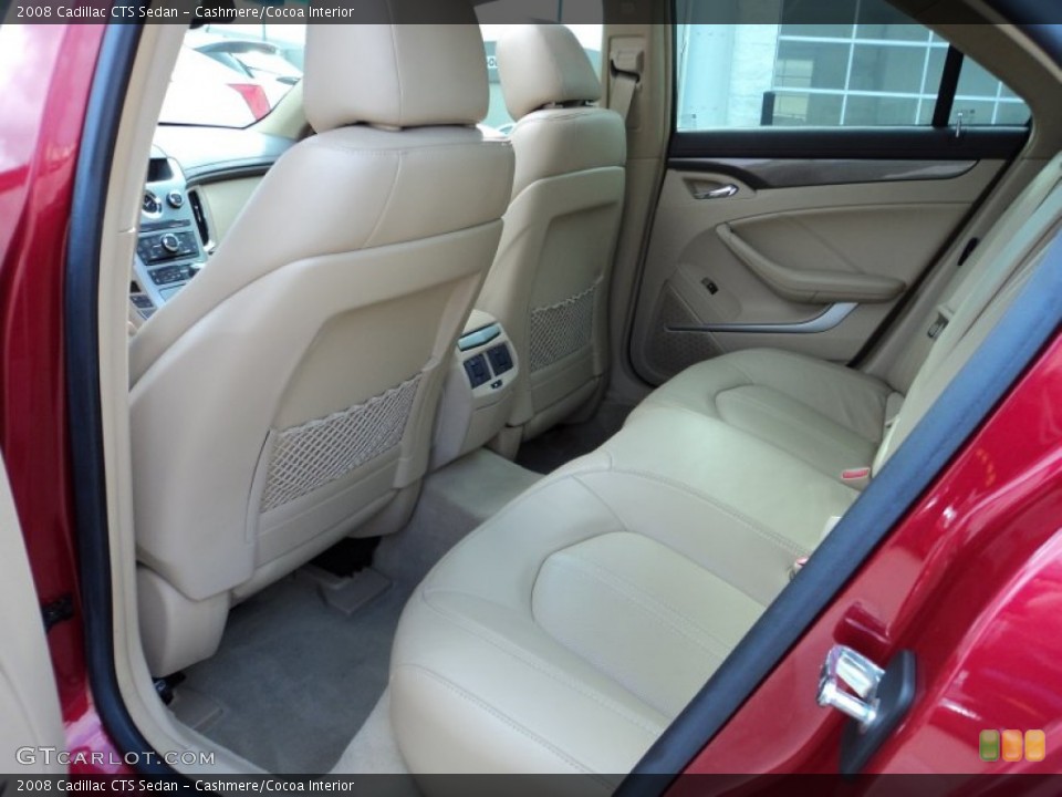 Cashmere/Cocoa Interior Photo for the 2008 Cadillac CTS Sedan #56496207