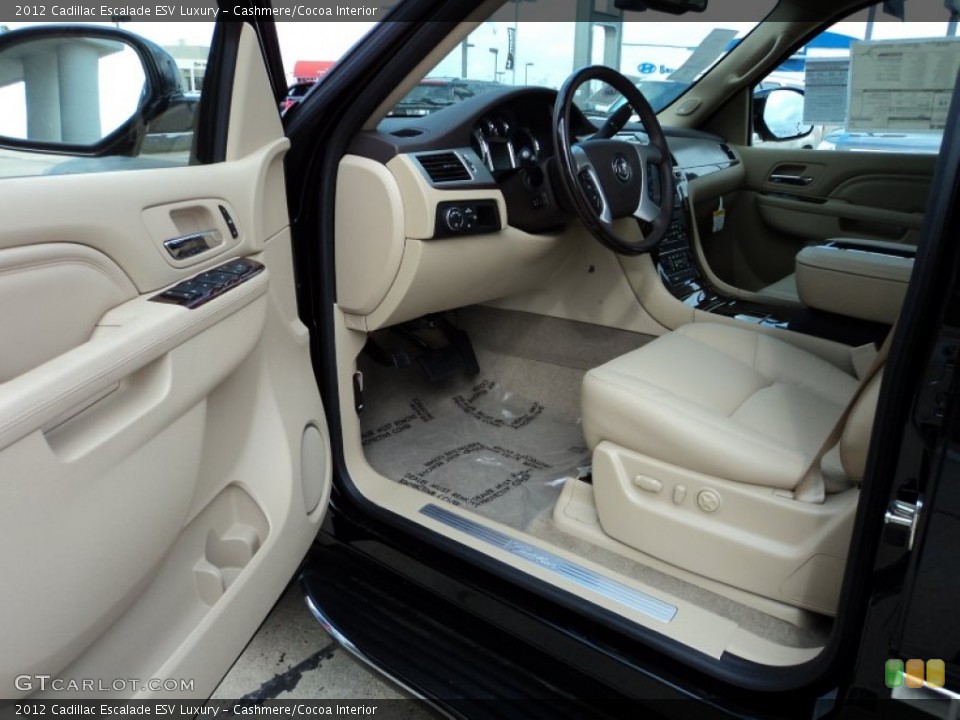 Cashmere/Cocoa Interior Photo for the 2012 Cadillac Escalade ESV Luxury #56496906