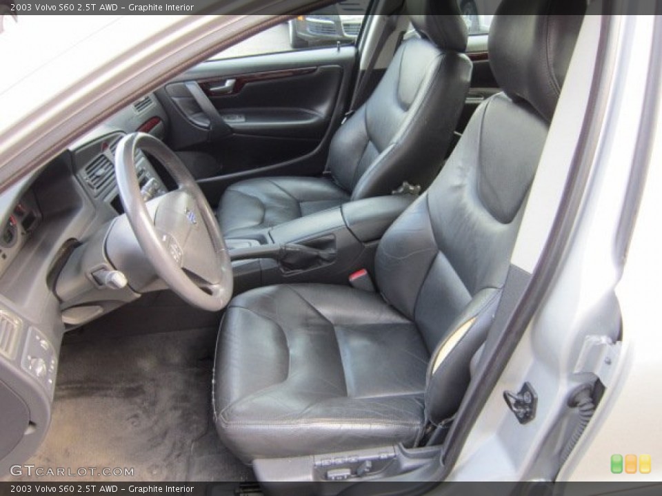 Graphite Interior Photo for the 2003 Volvo S60 2.5T AWD #56496972