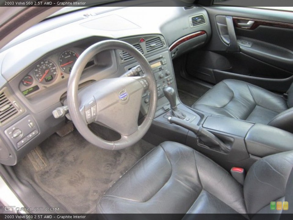 Graphite Interior Photo for the 2003 Volvo S60 2.5T AWD #56496981