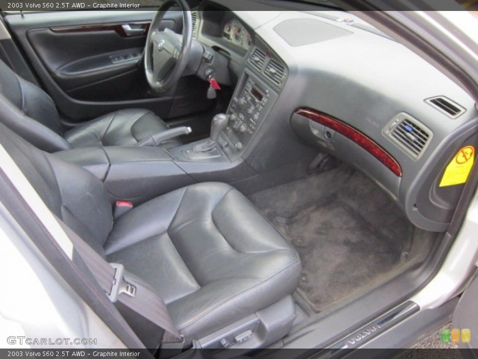 Graphite Interior Photo for the 2003 Volvo S60 2.5T AWD #56497068