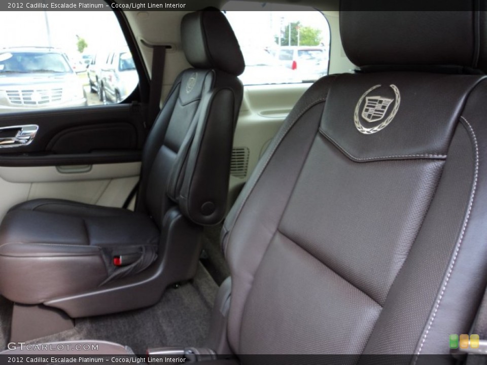 Cocoa/Light Linen Interior Photo for the 2012 Cadillac Escalade Platinum #56497284