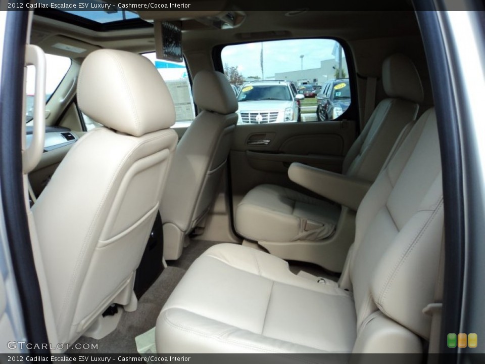 Cashmere/Cocoa Interior Photo for the 2012 Cadillac Escalade ESV Luxury #56497563