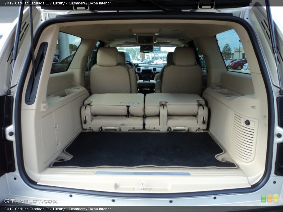 Cashmere/Cocoa Interior Trunk for the 2012 Cadillac Escalade ESV Luxury #56497647
