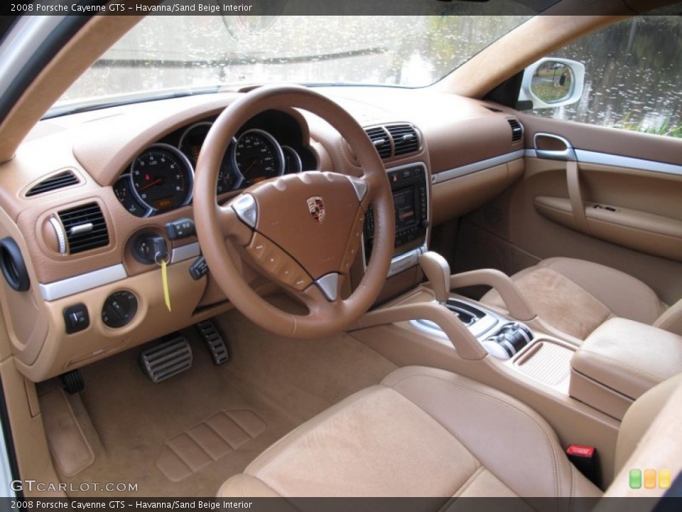 Havanna/Sand Beige Interior Photo for the 2008 Porsche Cayenne GTS #56500404