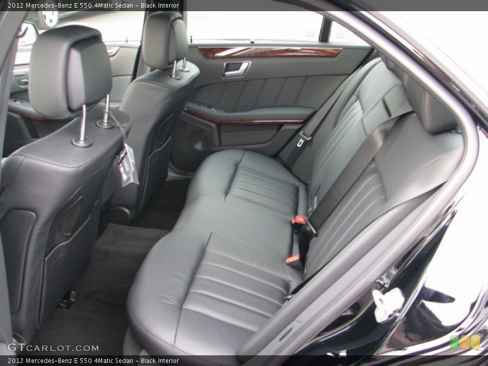 Black Interior Photo for the 2012 Mercedes-Benz E 550 4Matic Sedan #56502162