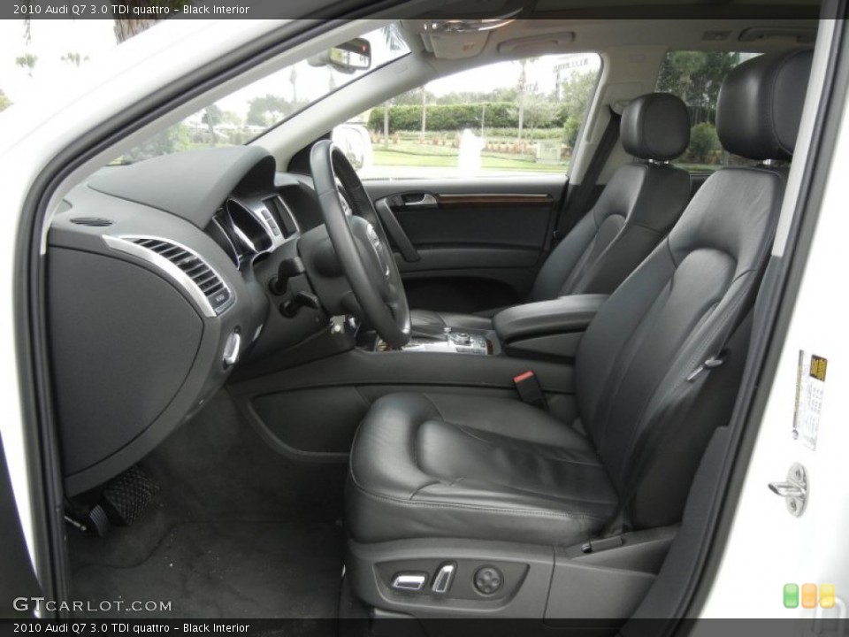 Black Interior Photo for the 2010 Audi Q7 3.0 TDI quattro #56502282