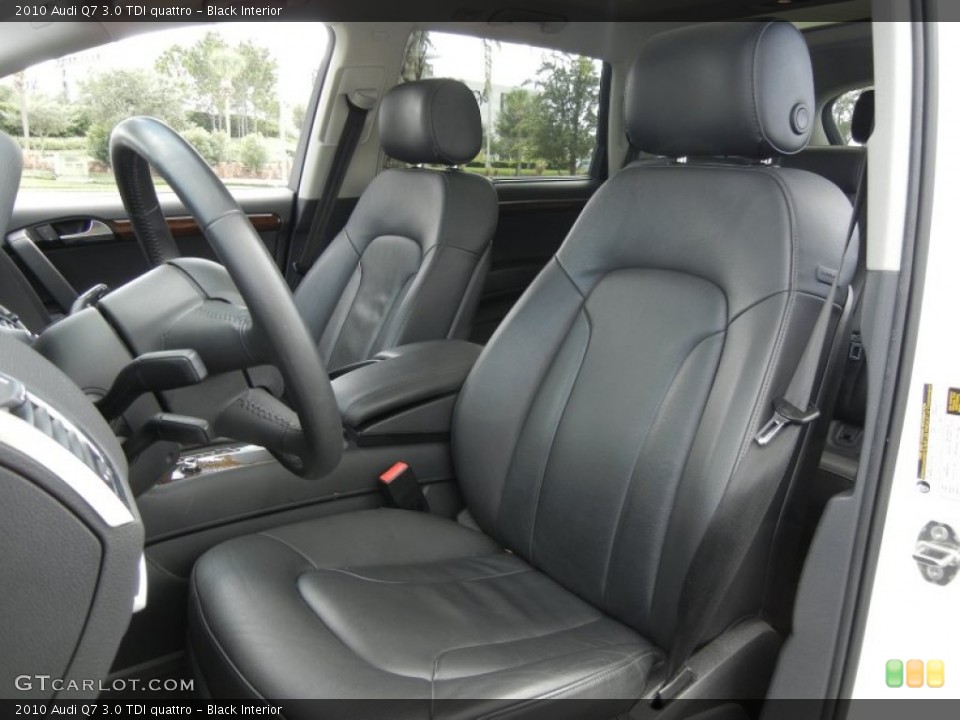 Black Interior Photo for the 2010 Audi Q7 3.0 TDI quattro #56502291