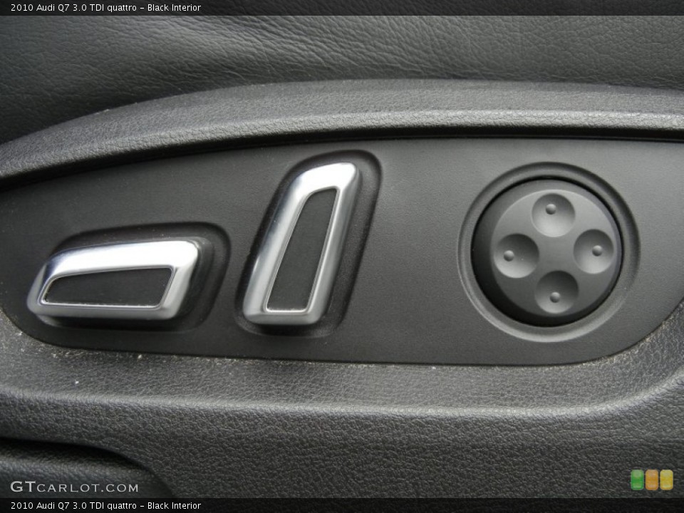 Black Interior Controls for the 2010 Audi Q7 3.0 TDI quattro #56502300