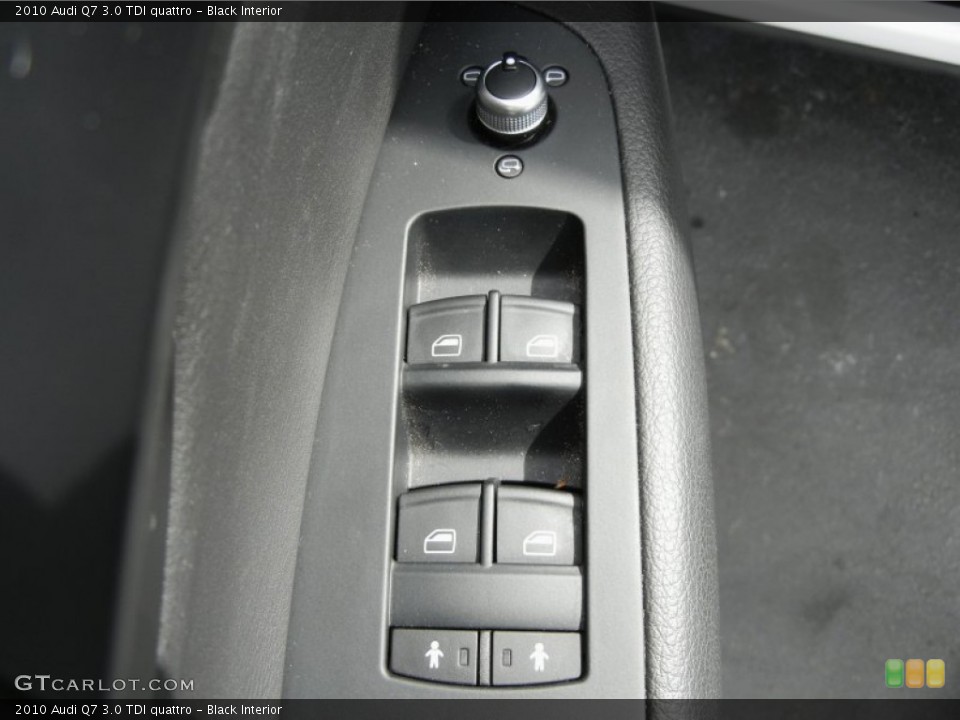 Black Interior Controls for the 2010 Audi Q7 3.0 TDI quattro #56502318