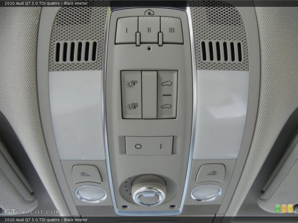 Black Interior Controls for the 2010 Audi Q7 3.0 TDI quattro #56502456