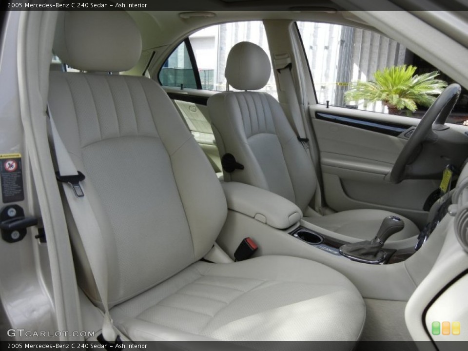 Ash Interior Front Seat for the 2005 Mercedes-Benz C 240 Sedan #56504418
