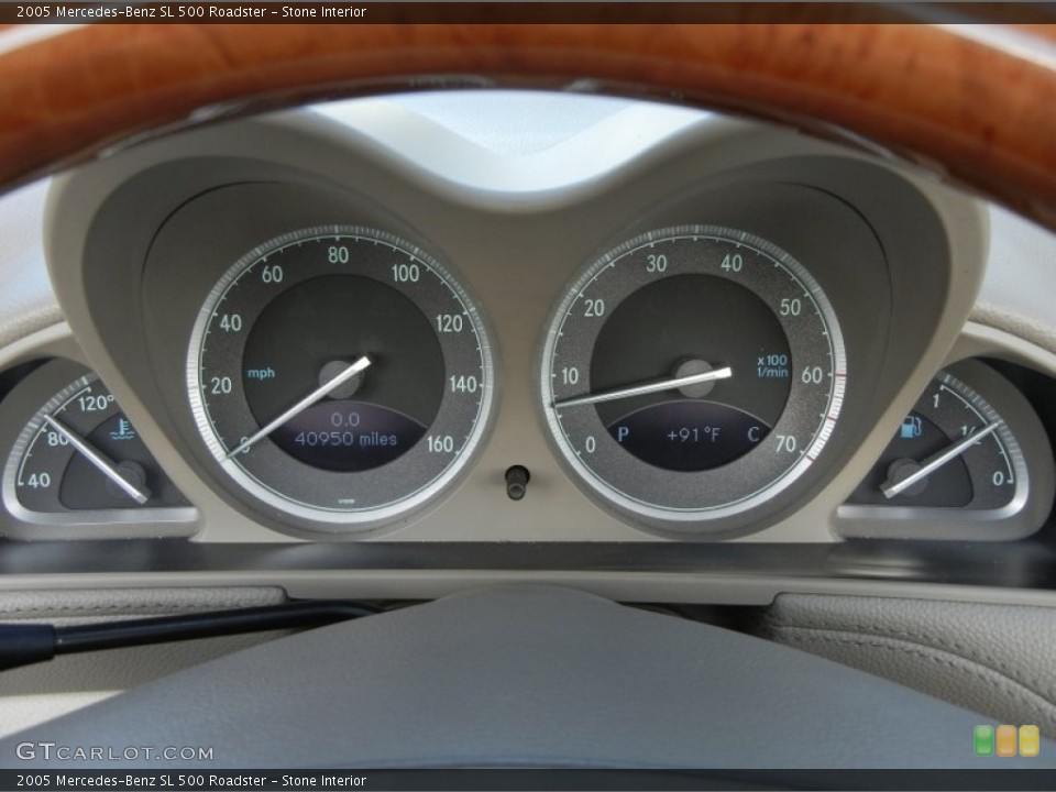 Stone Interior Gauges for the 2005 Mercedes-Benz SL 500 Roadster #56504775