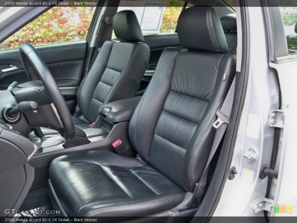 Black Interior Photo for the 2009 Honda Accord EX-L V6 Sedan #56505460