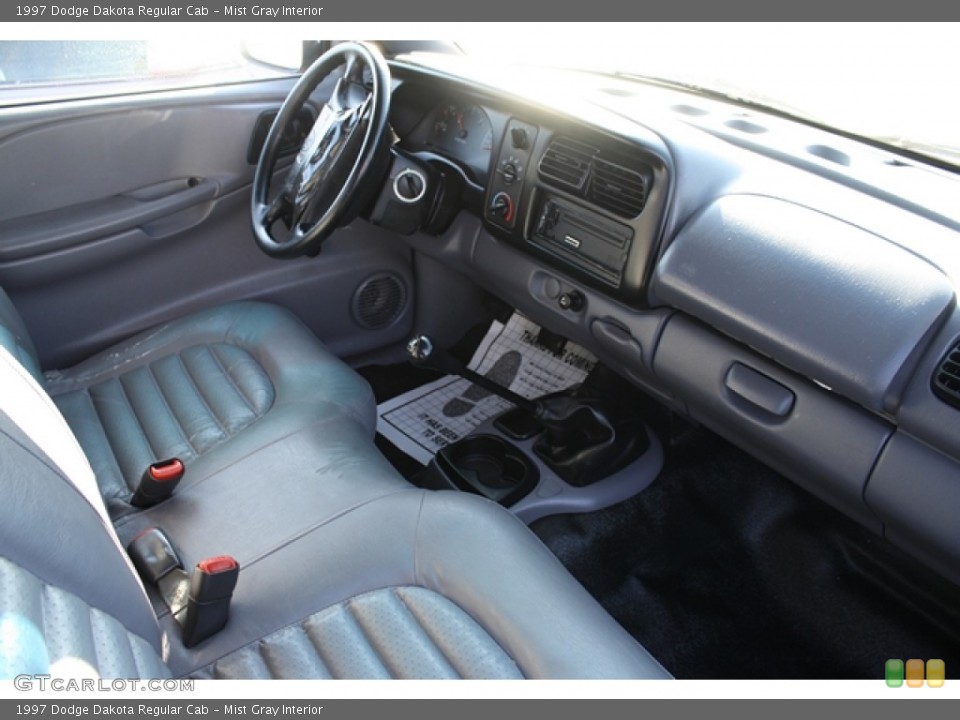 Mist Gray Interior Dashboard for the 1997 Dodge Dakota Regular Cab #56507244