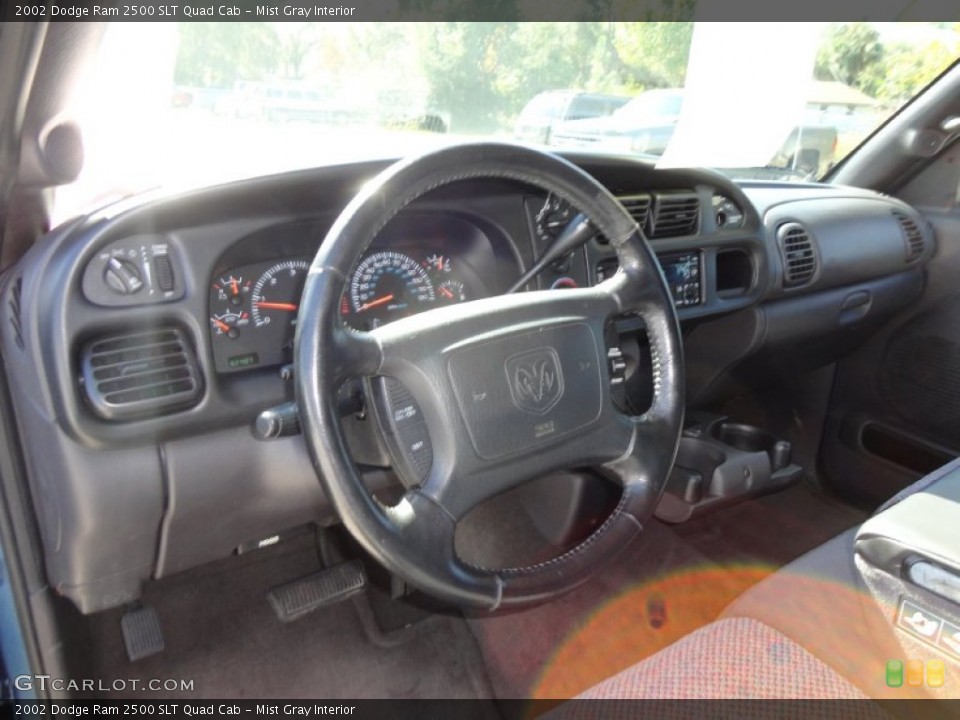 Mist Gray Interior Dashboard for the 2002 Dodge Ram 2500 SLT Quad Cab #56507889