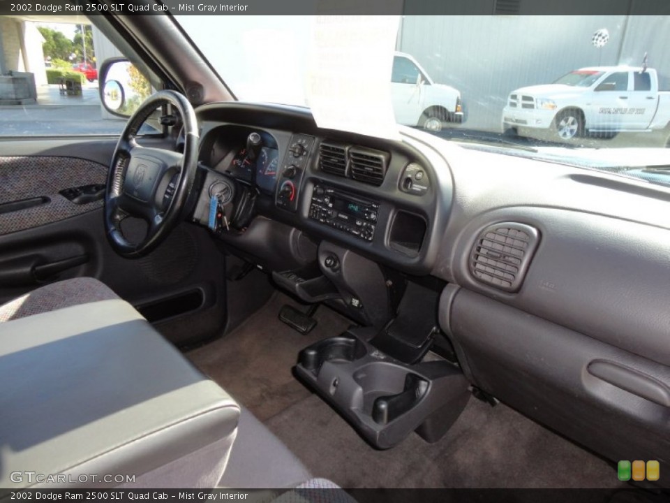 Mist Gray Interior Dashboard for the 2002 Dodge Ram 2500 SLT Quad Cab #56507934