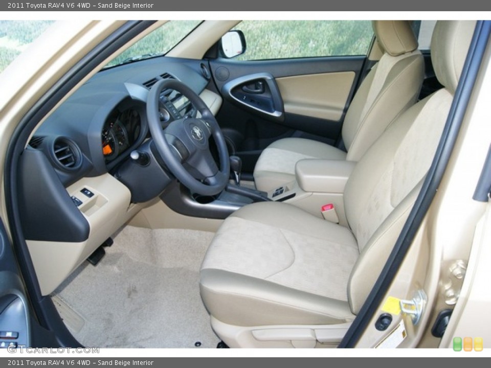 Sand Beige Interior Photo for the 2011 Toyota RAV4 V6 4WD #56509320