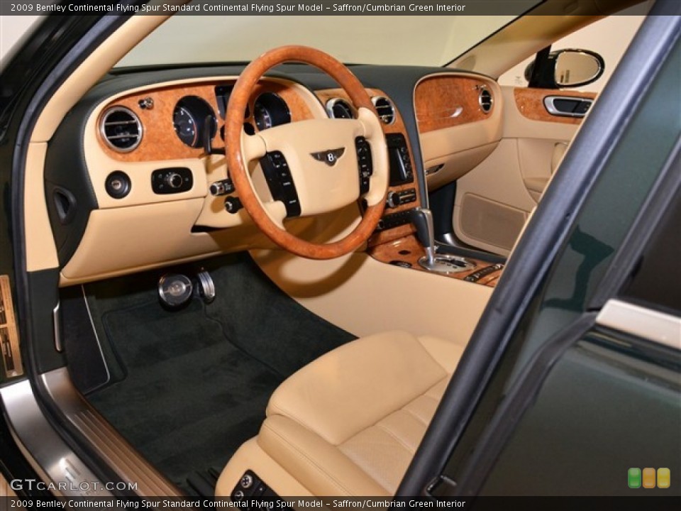 Saffron/Cumbrian Green Interior Photo for the 2009 Bentley Continental Flying Spur  #56511132