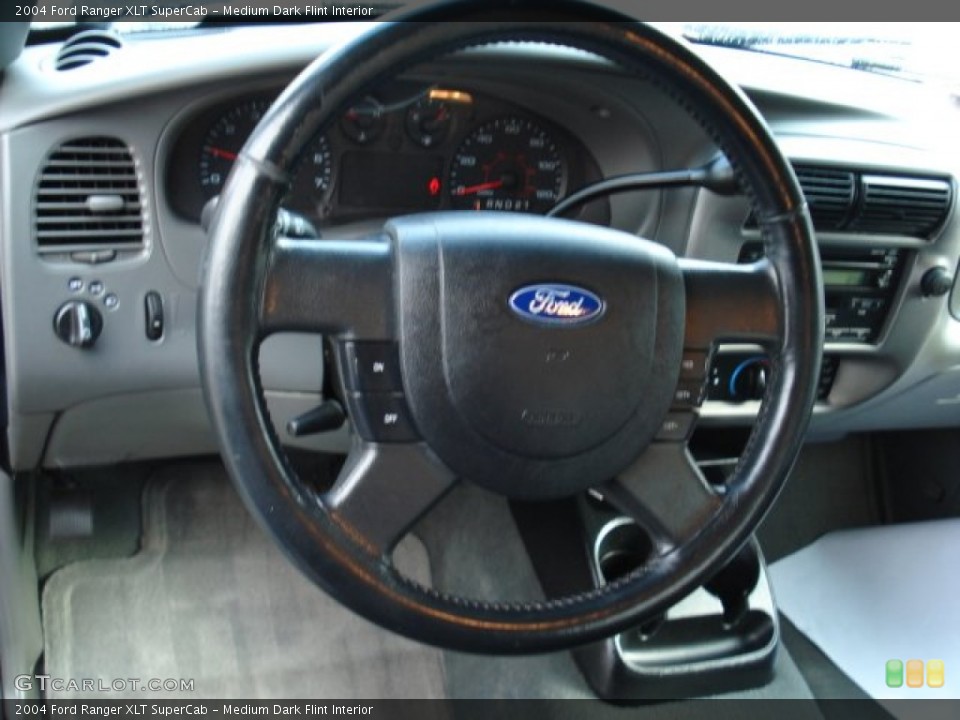 Medium Dark Flint Interior Steering Wheel for the 2004 Ford Ranger XLT SuperCab #56511681