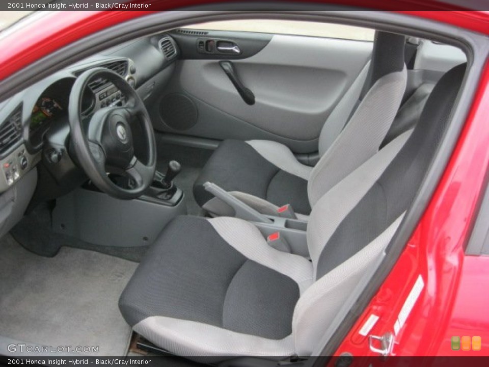 Black/Gray Interior Photo for the 2001 Honda Insight Hybrid #56512290