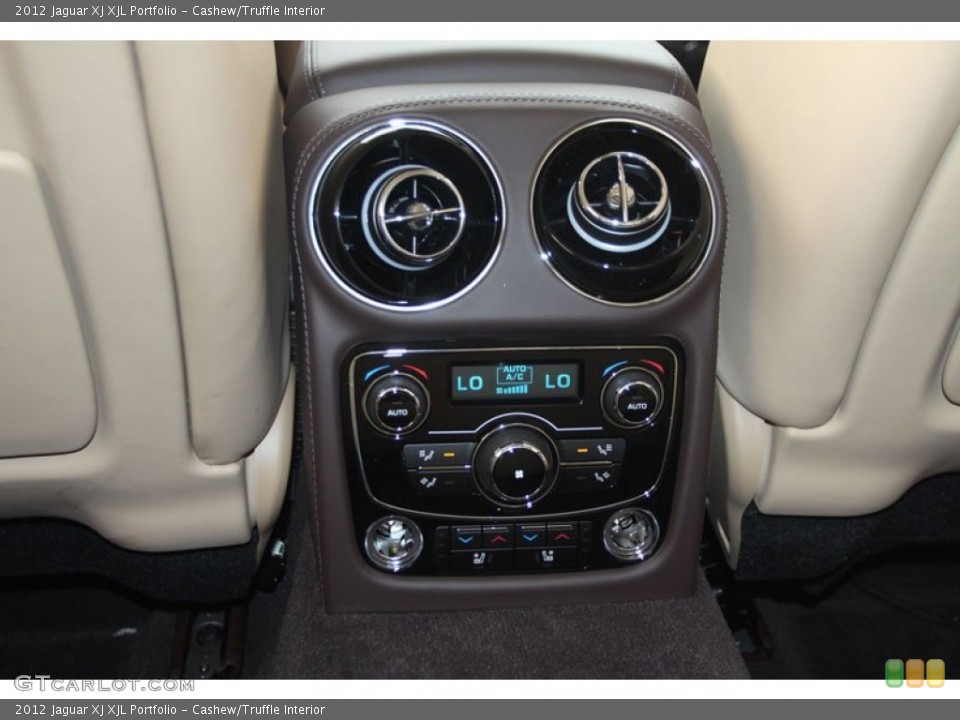 Cashew/Truffle Interior Controls for the 2012 Jaguar XJ XJL Portfolio #56514574