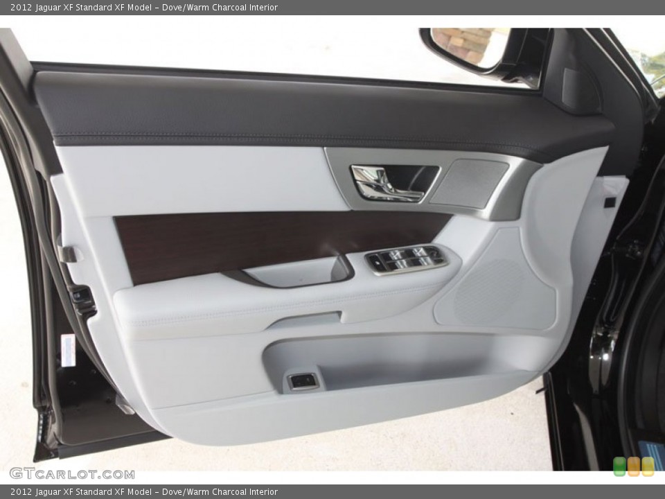 Dove/Warm Charcoal Interior Door Panel for the 2012 Jaguar XF  #56514811