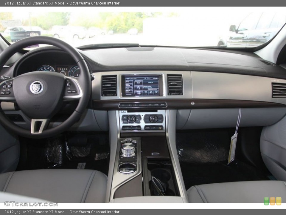 Dove/Warm Charcoal Interior Dashboard for the 2012 Jaguar XF  #56514829