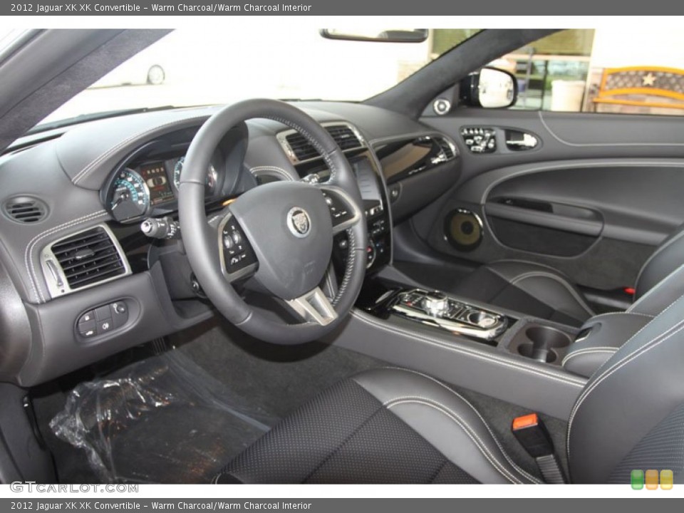 Warm Charcoal/Warm Charcoal Interior Photo for the 2012 Jaguar XK XK Convertible #56514952
