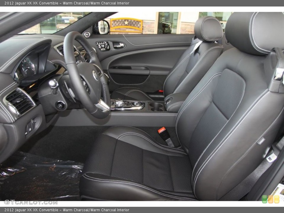 Warm Charcoal/Warm Charcoal Interior Photo for the 2012 Jaguar XK XK Convertible #56514961