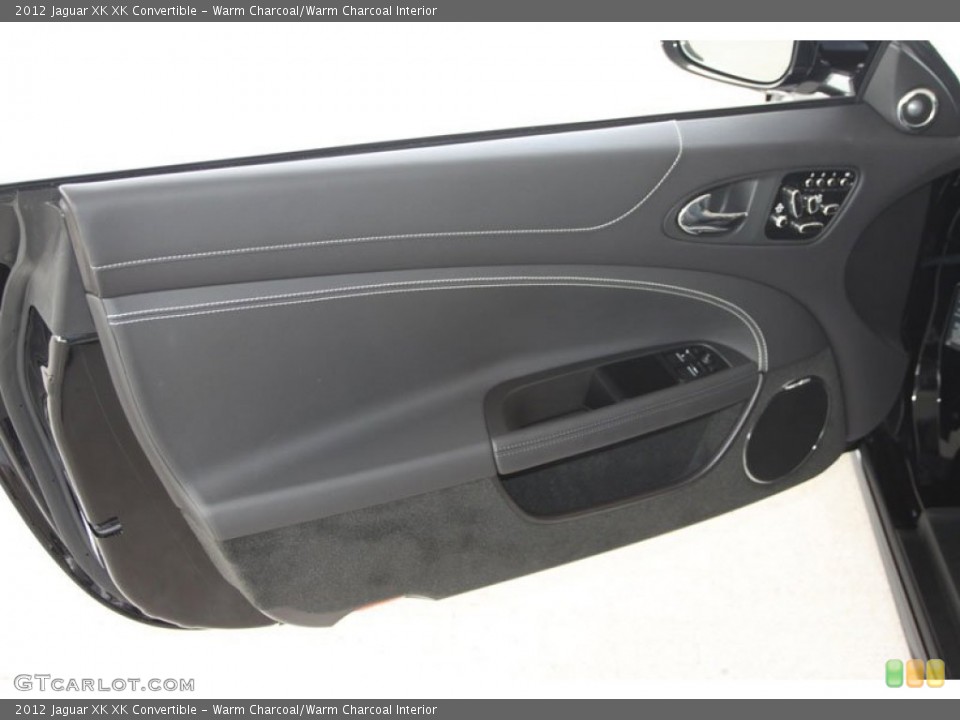 Warm Charcoal/Warm Charcoal Interior Door Panel for the 2012 Jaguar XK XK Convertible #56515082