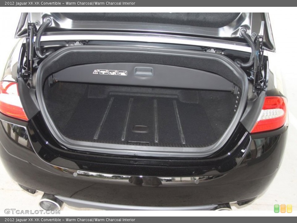 Warm Charcoal/Warm Charcoal Interior Trunk for the 2012 Jaguar XK XK Convertible #56515135