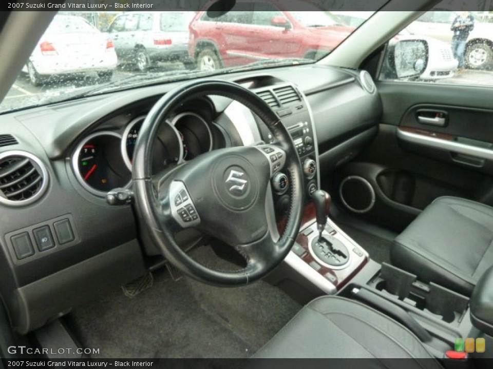 Black Interior Dashboard for the 2007 Suzuki Grand Vitara Luxury #56515279