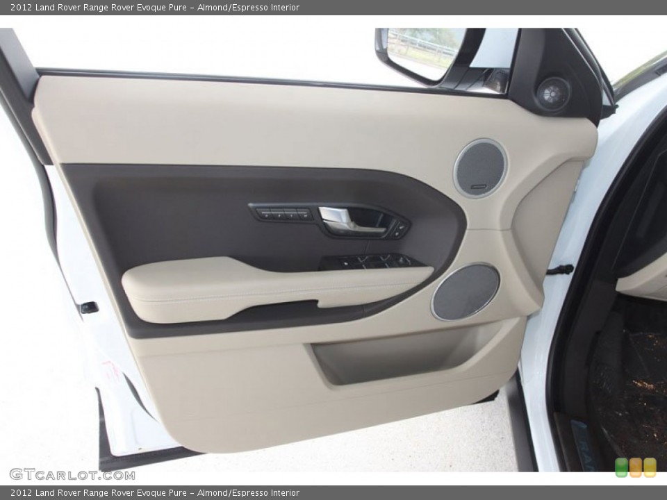 Almond/Espresso Interior Door Panel for the 2012 Land Rover Range Rover Evoque Pure #56515314