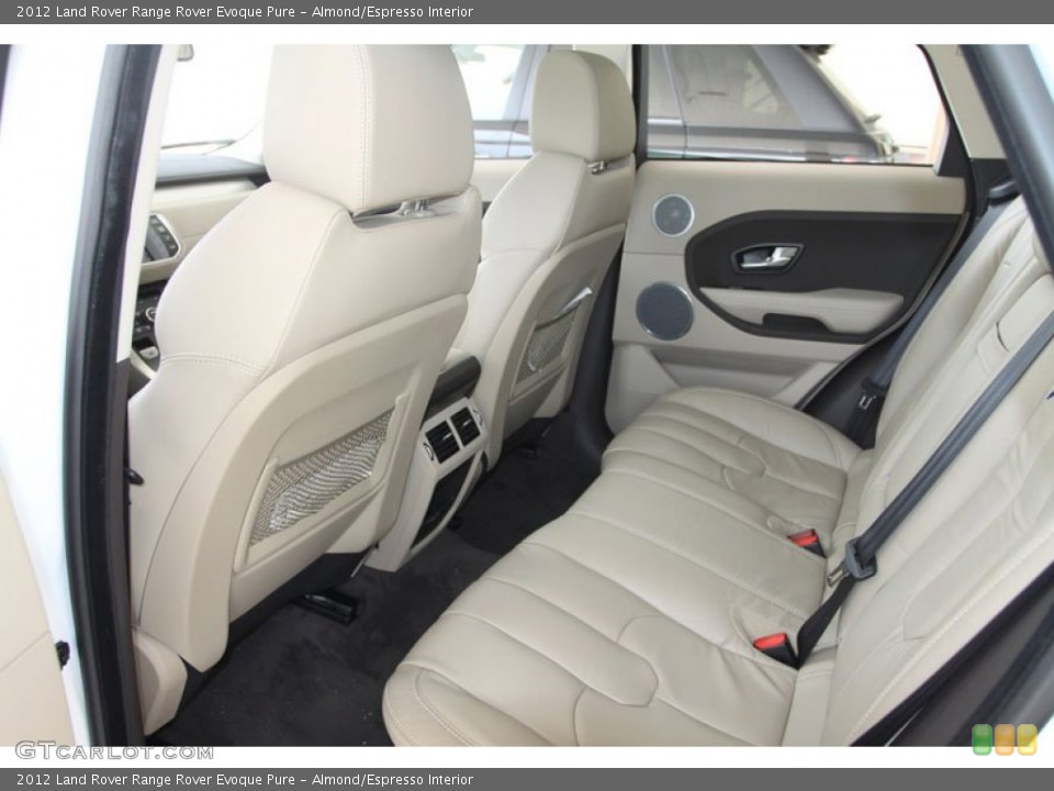 Almond/Espresso Interior Photo for the 2012 Land Rover Range Rover Evoque Pure #56515321