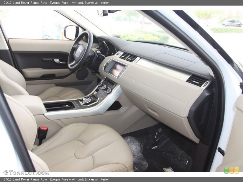 Almond/Espresso Interior Photo for the 2012 Land Rover Range Rover Evoque Pure #56515367