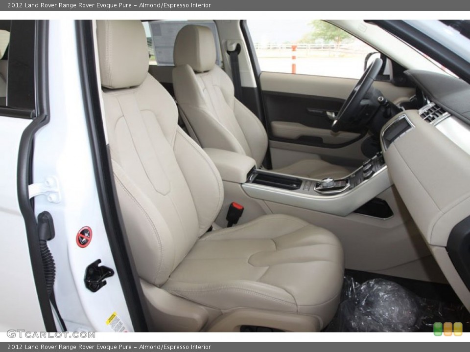 Almond/Espresso Interior Photo for the 2012 Land Rover Range Rover Evoque Pure #56515378