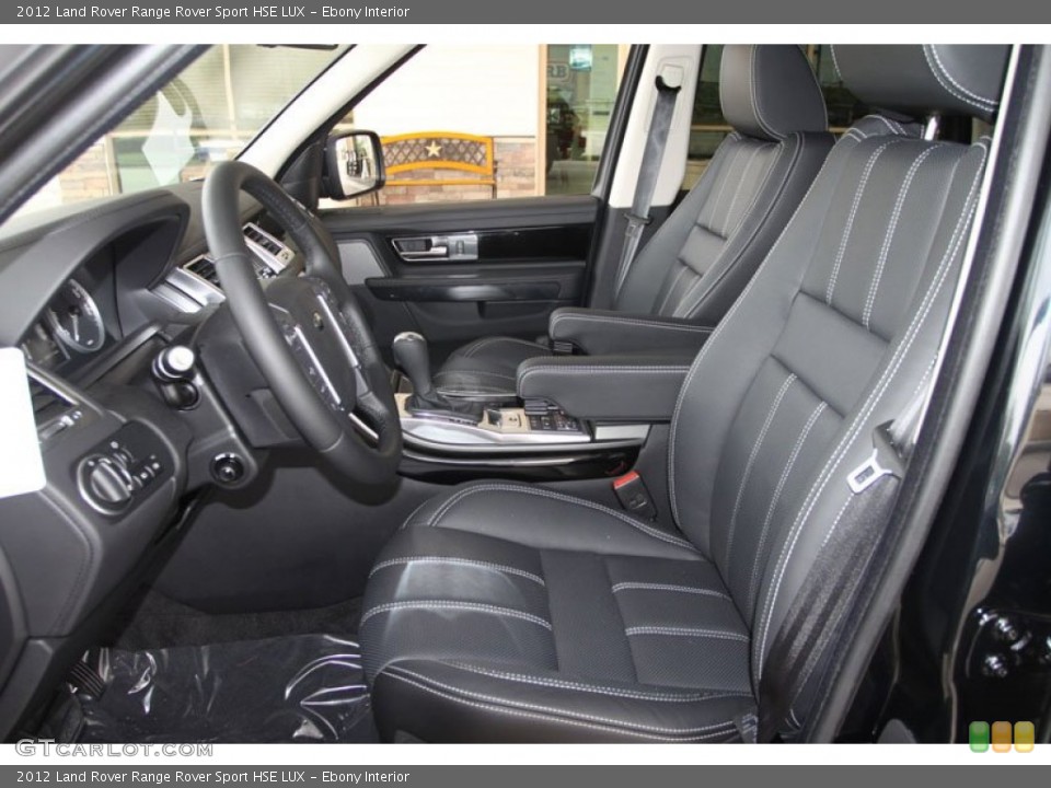 Ebony Interior Photo for the 2012 Land Rover Range Rover Sport HSE LUX #56515480