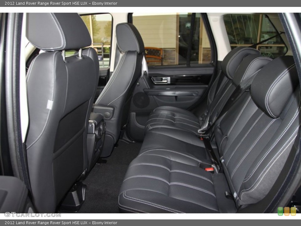 Ebony Interior Photo for the 2012 Land Rover Range Rover Sport HSE LUX #56515486