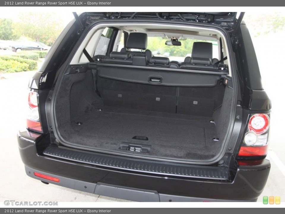 Ebony Interior Trunk for the 2012 Land Rover Range Rover Sport HSE LUX #56515607