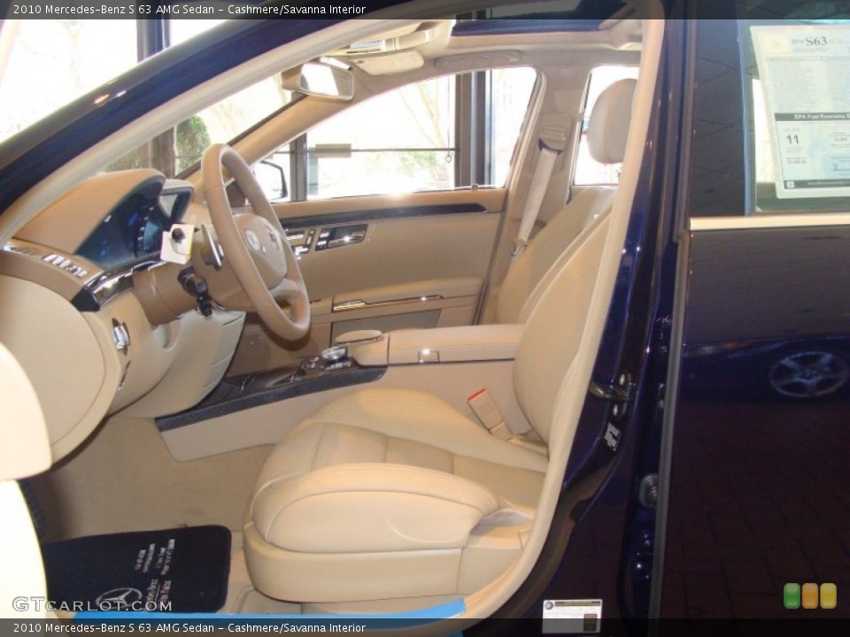 Cashmere/Savanna Interior Photo for the 2010 Mercedes-Benz S 63 AMG Sedan #56516320