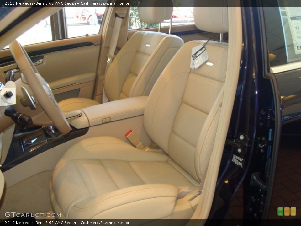 Cashmere/Savanna Interior Photo for the 2010 Mercedes-Benz S 63 AMG Sedan #56516338